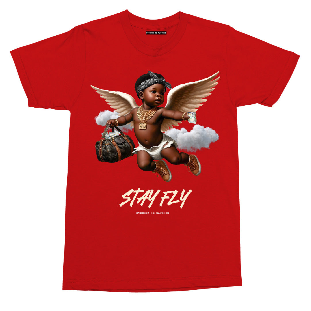 Streetz Iz Watchin Stay Fly - Red