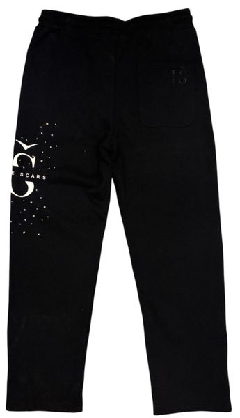 Invisible Scars Men's Luminor Sweat Pants-Black