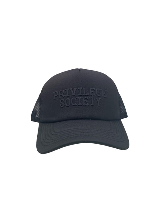 Privilege Society Foam Trucker Hat /Black-Black