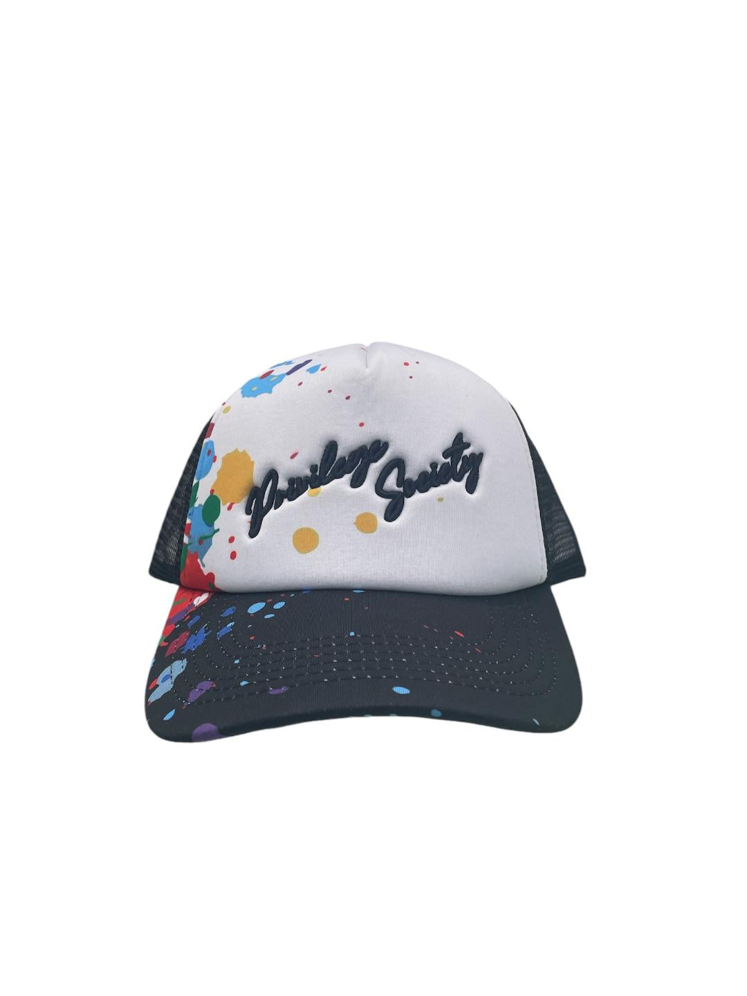 Privilege Society Cascade Foam Trucker Hat/ Black