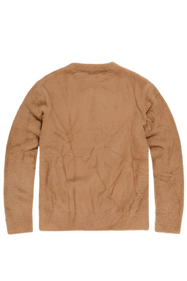 Jordan Craig Lexington Crewneck Sweater- Camel