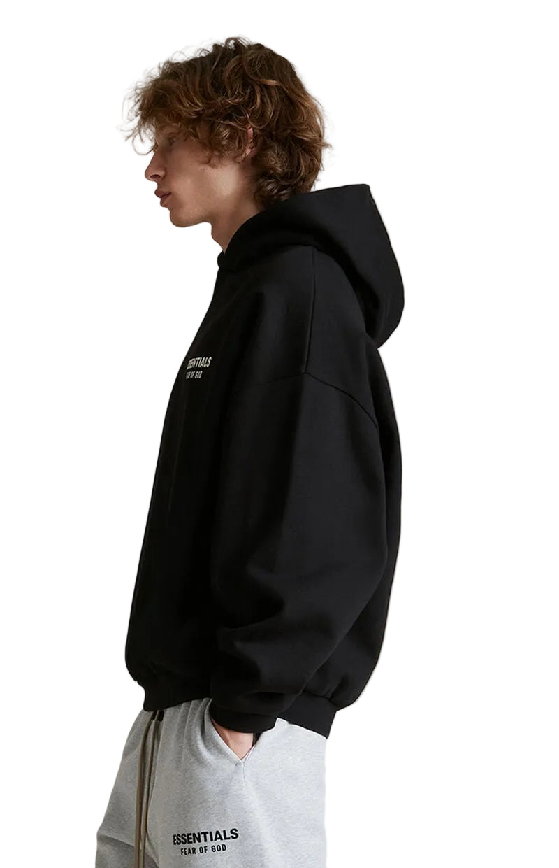 Fear of God ESSENTIALS Fleece Hoodie - Black