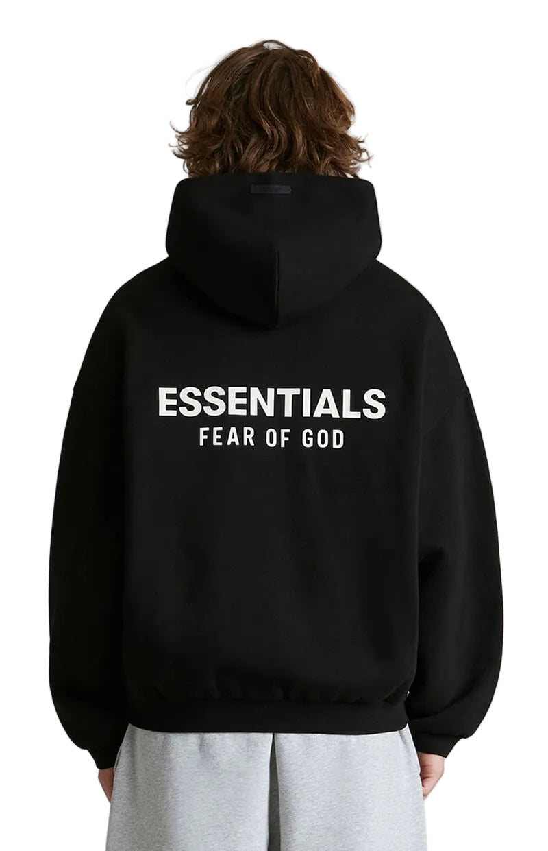 Fear of God ESSENTIALS Fleece Hoodie - Black