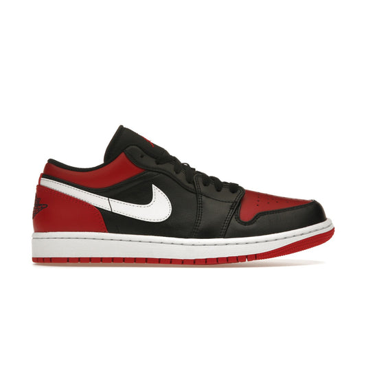 Air Jordan Retro 1 Low - Black / Gym Red / White