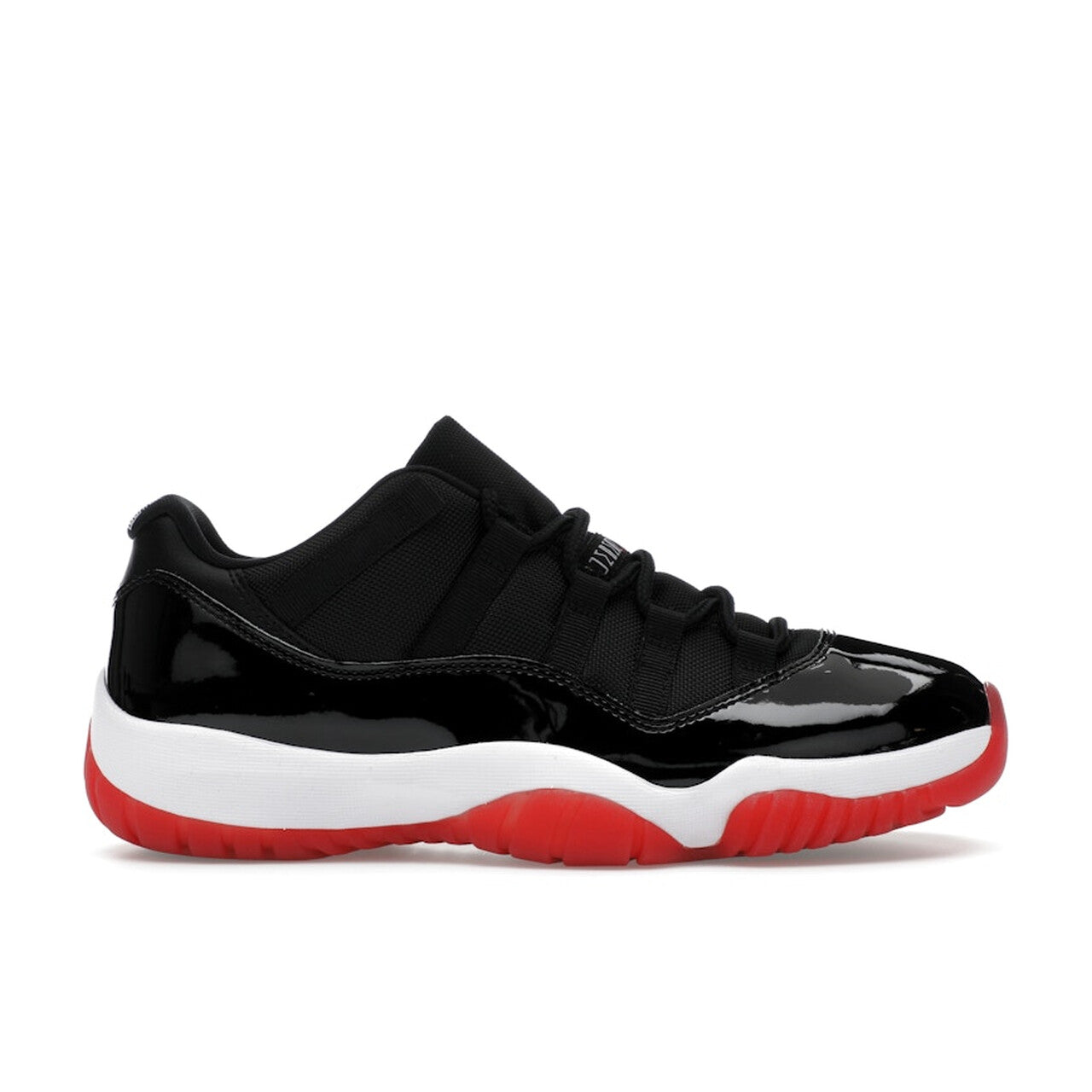 Nike Air Jordan 11 Retro Low "Bred" - Black / Varsity Red-White