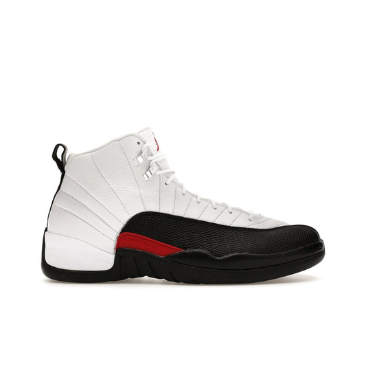 Nike Air Jordan 12 Retro "Reverse Taxi" - White / Gym Red-Black