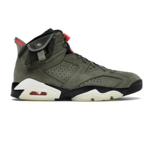 Nike Air Jordan x Travis Scott 6 Retro - Medium Olive / Infrared Black