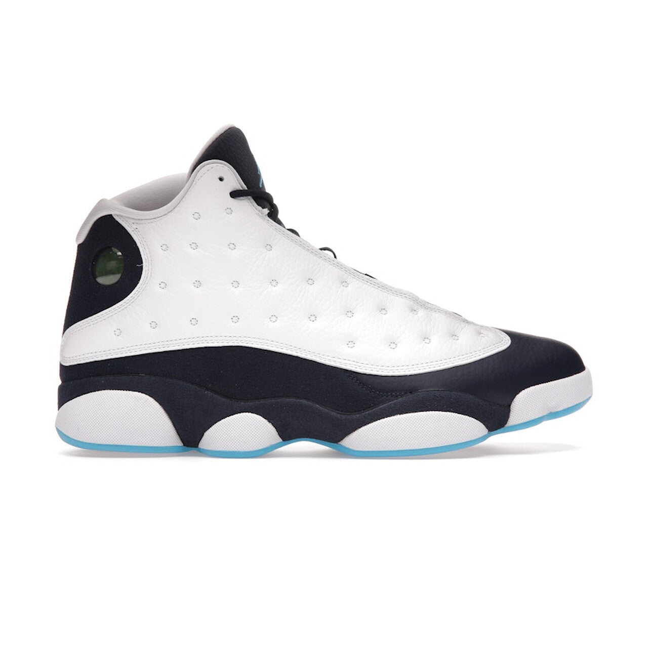 Nike Air Jordan 13 Retro "Obsidian" - White / Dark Powder Blue