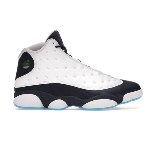 Nike Air Jordan 13 Retro "Obsidian" - White / Dark Powder Blue