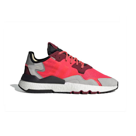 Adidas Nite Jogger (Kids) - Shock Red / Grey