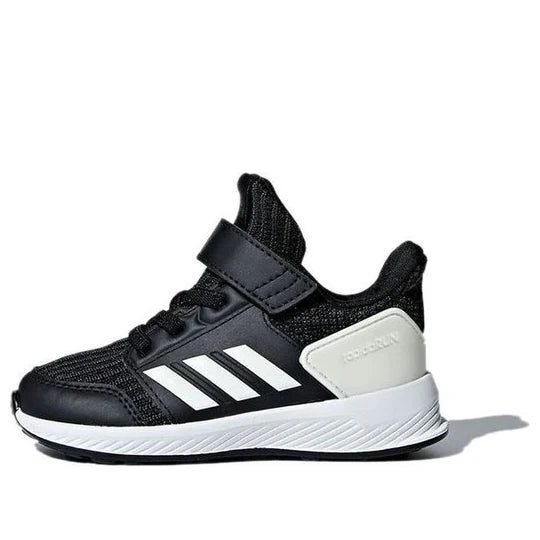 Adidas RapidaRun Knit I (Kids) - Black / White