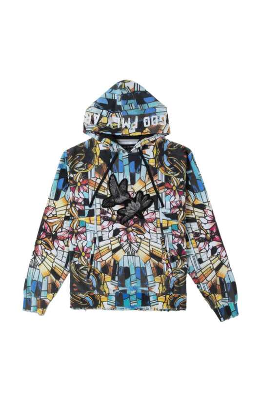 GFA Stained Glass Hoodie-Bleached Sand