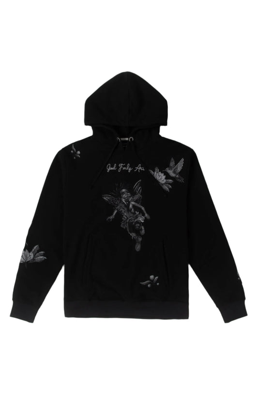 GFA Cherub Noir Hoodie-Black