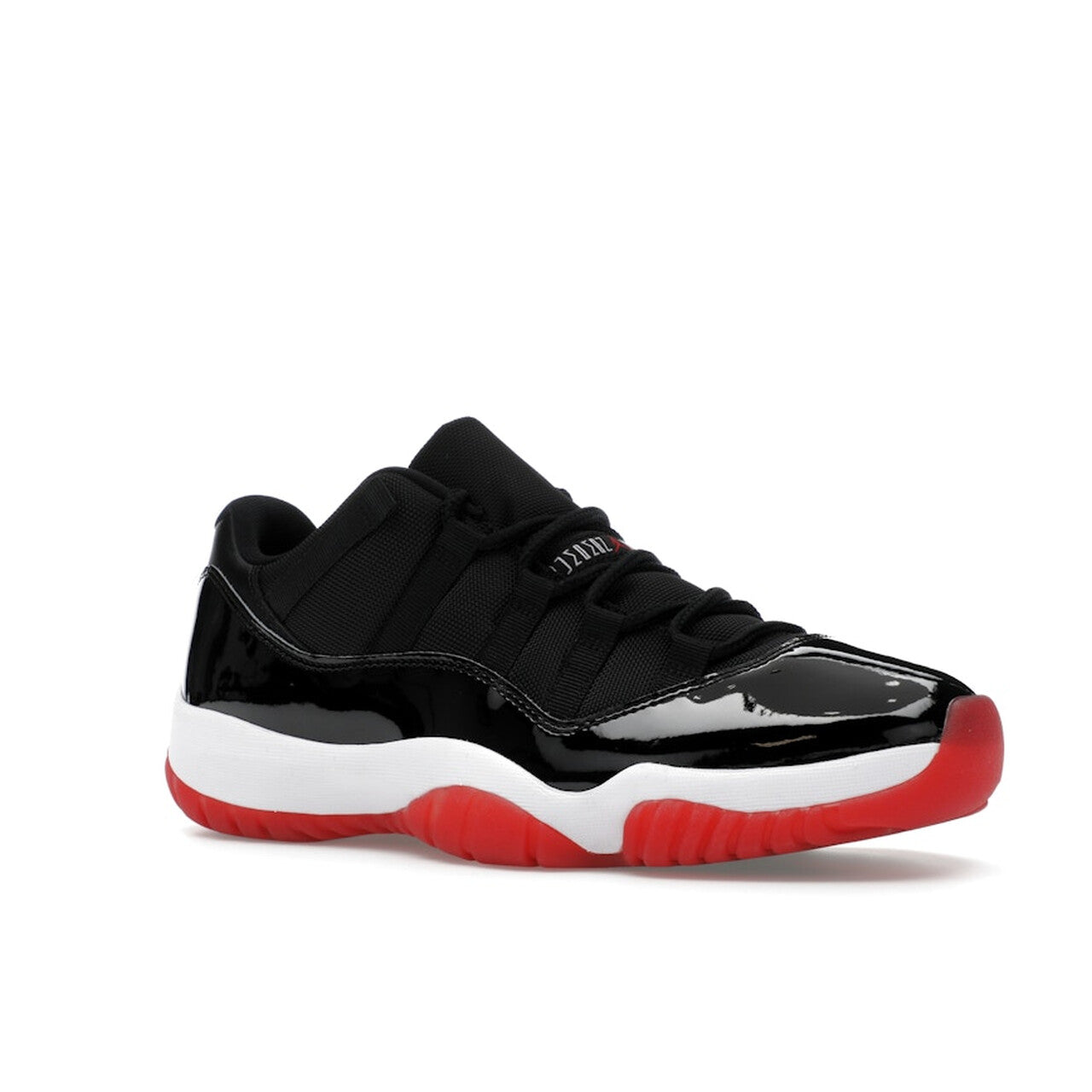 Nike Air Jordan 11 Retro Low "Bred" - Black / Varsity Red-White