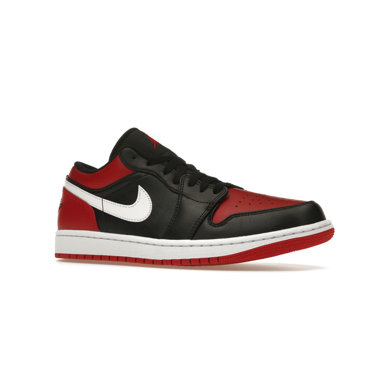 Air Jordan Retro 1 Low - Black / Gym Red / White