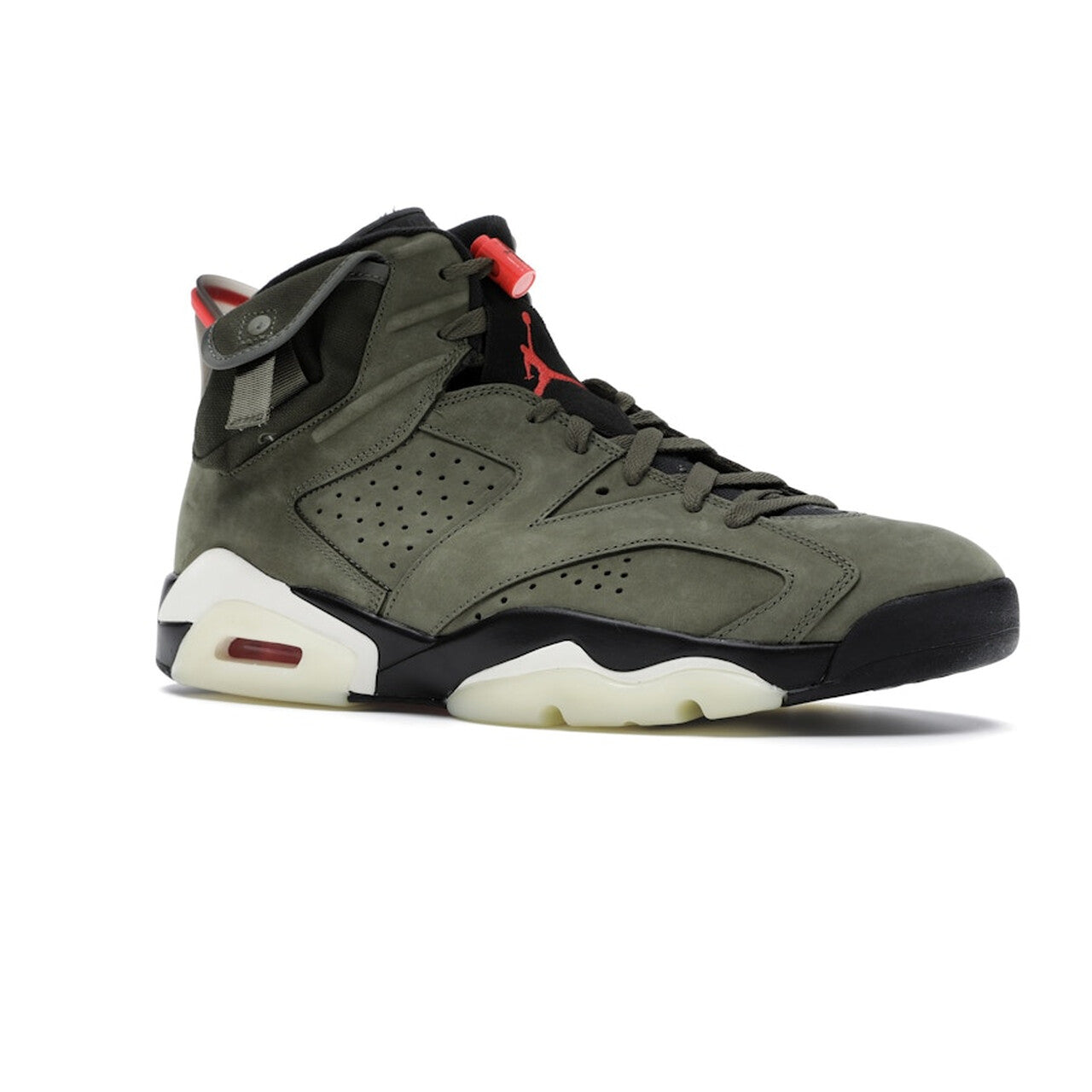 Nike Air Jordan x Travis Scott 6 Retro - Medium Olive / Infrared Black