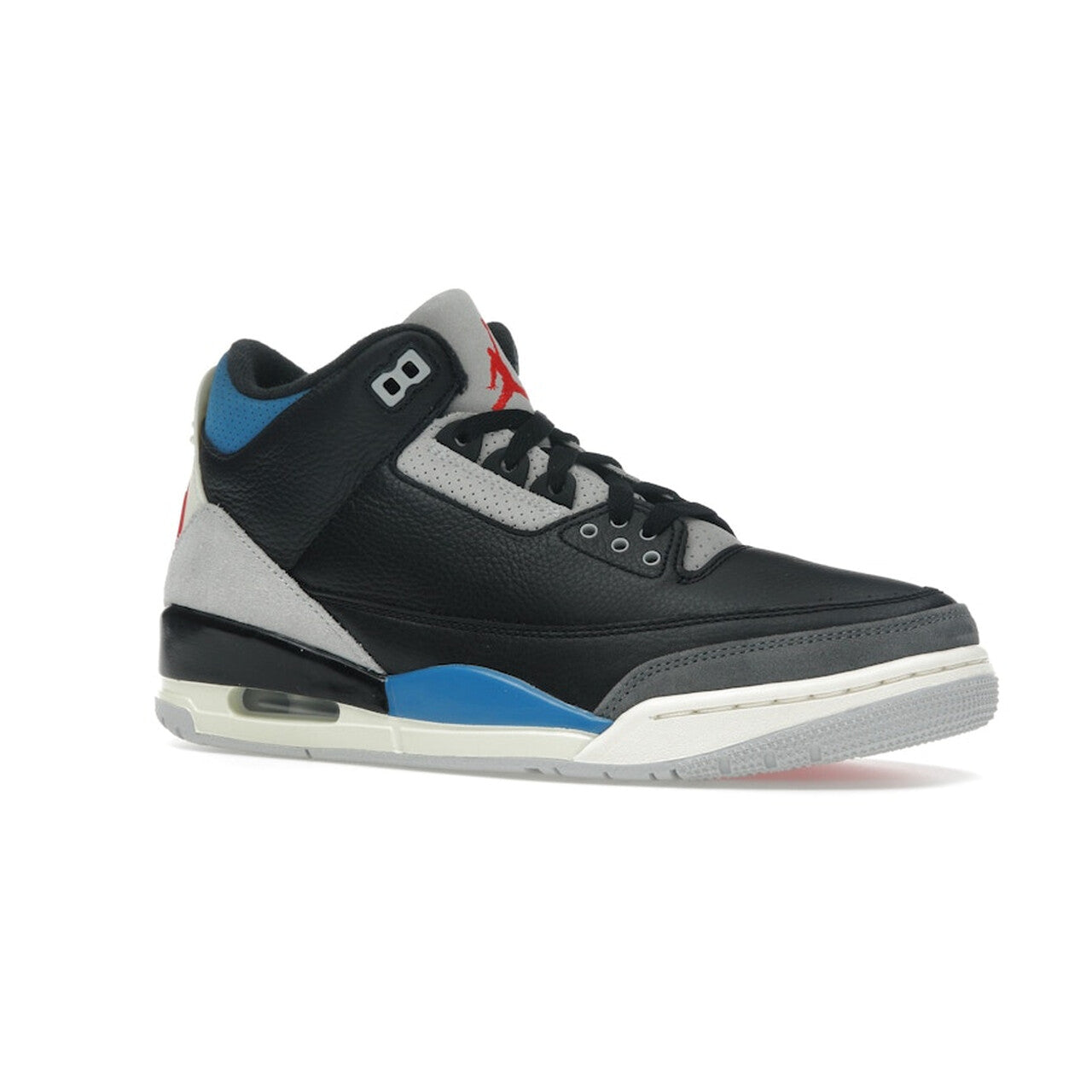 Nike Air Jordan 3 Retro OG "Rare Air" - Black / Chile Red / Neutral Grey