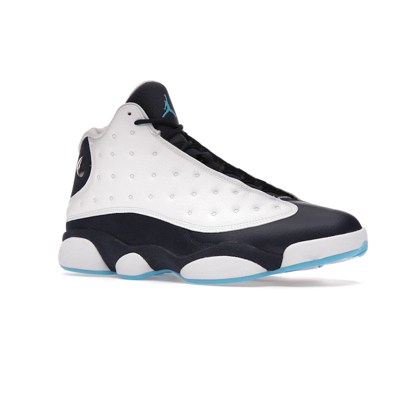 Nike Air Jordan 13 Retro "Obsidian" - White / Dark Powder Blue