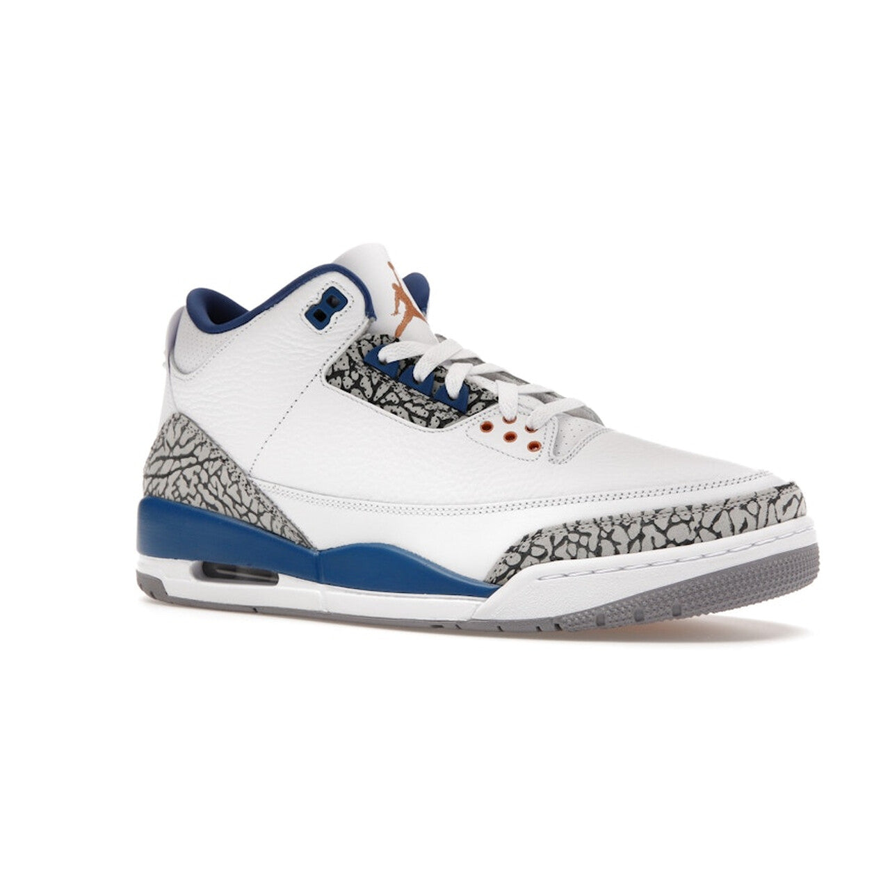 Nike Air Jordan 3 Retro "Washington Wizards" - White / Metallic Copper