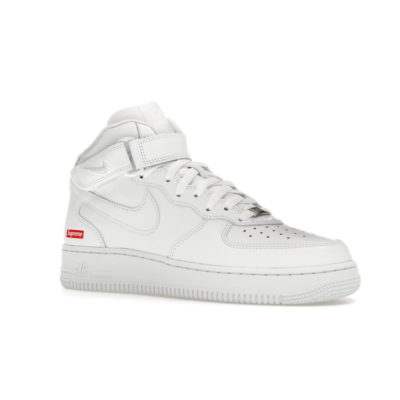 Nike Air Force 1 Mid Supreme - White / White