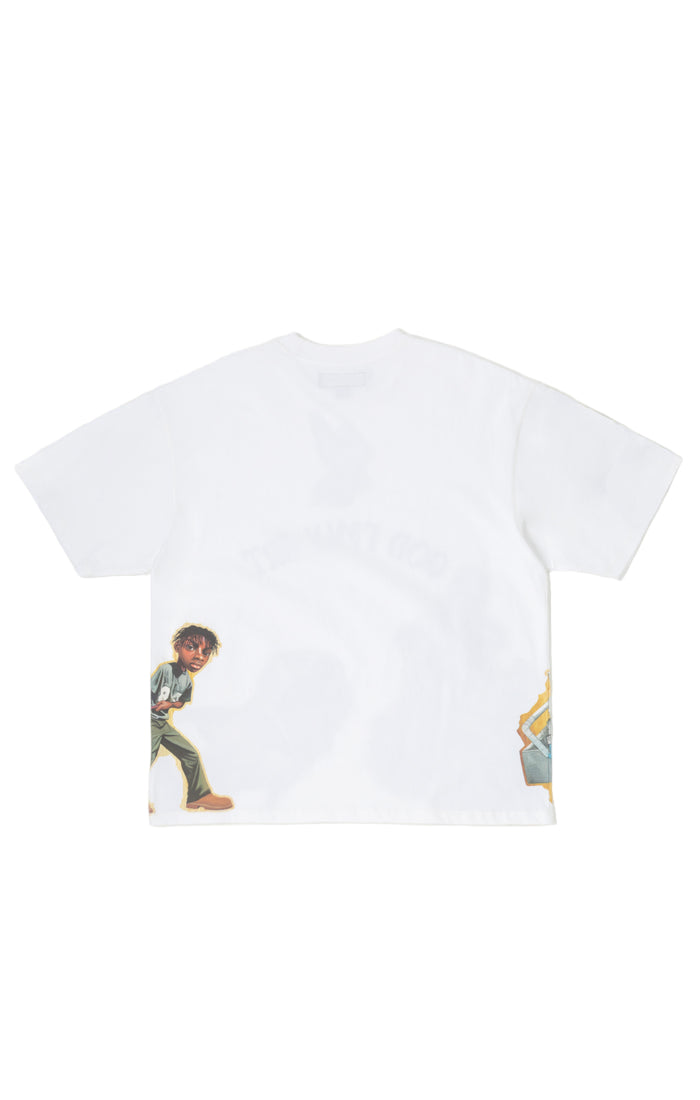 GFA Doves Fly Knit (Cropped Fit)-Bright White