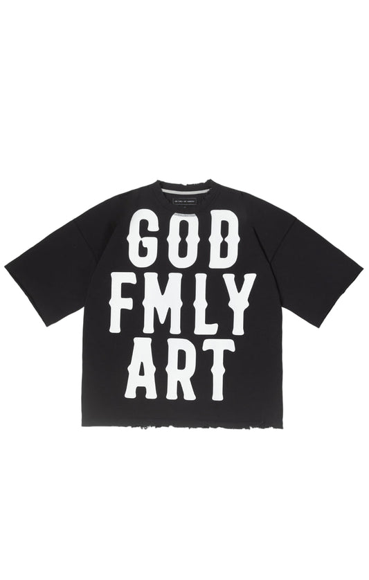 GFA Bold Screamer SS Knit-Jet Black