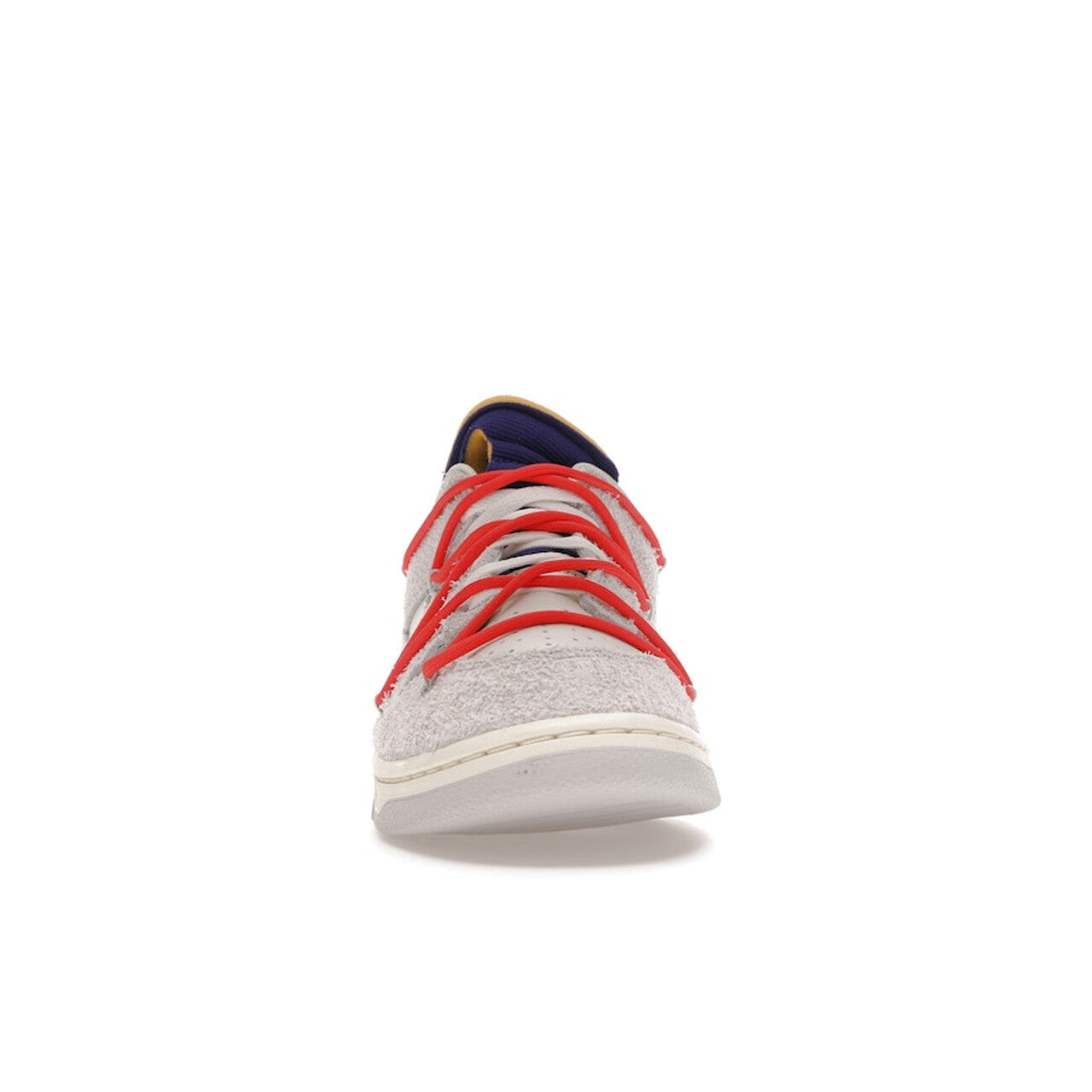 Nike Dunk Low Off-White "Lot 13 of 50" - Sail / Neutral Grey-Habanero Red