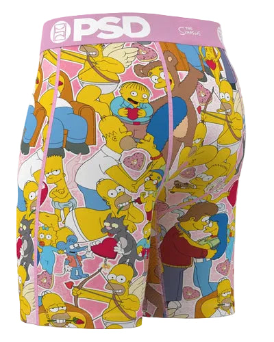 PSD Mens The Simpsons Love Standard Length