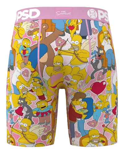 PSD Mens The Simpsons Love Standard Length