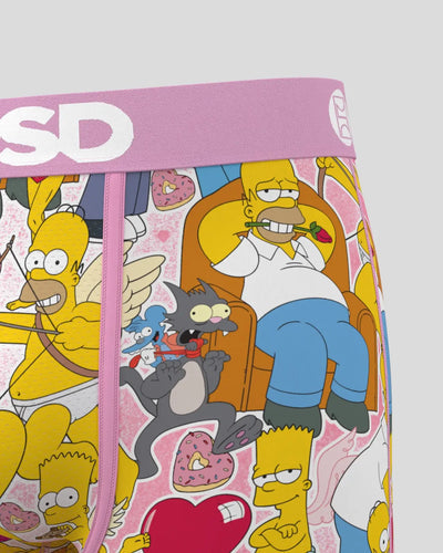 PSD Mens The Simpsons Love Standard Length
