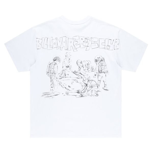 Billionaire Boys Club Chalkdust T-shirt-White
