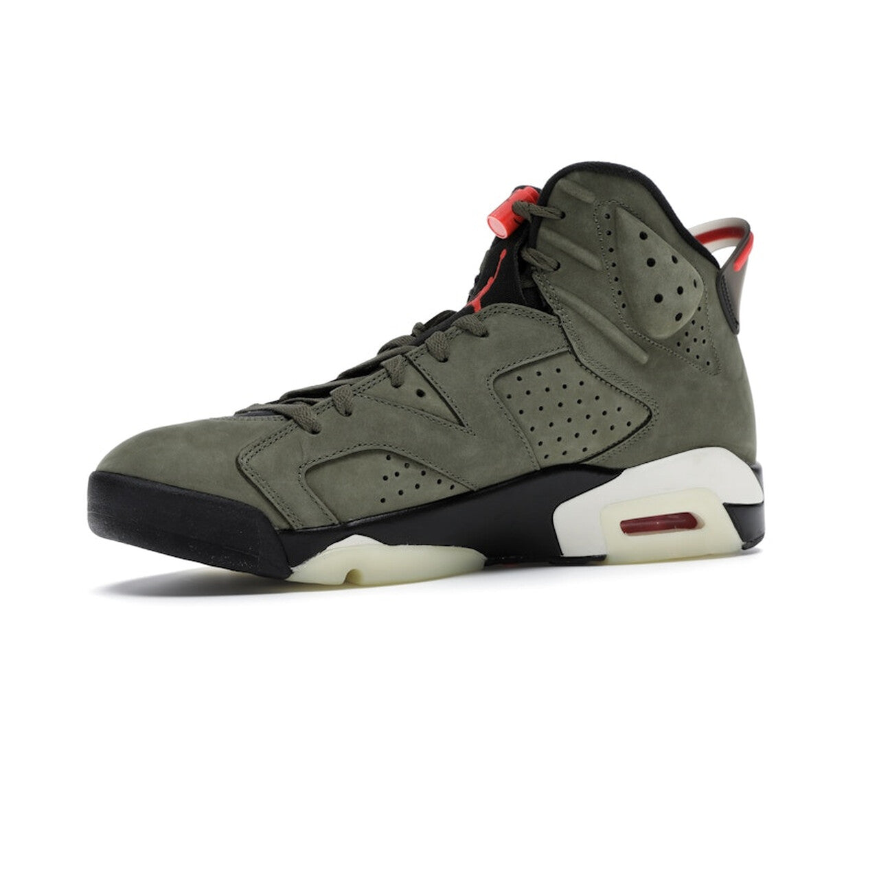 Nike Air Jordan x Travis Scott 6 Retro - Medium Olive / Infrared Black