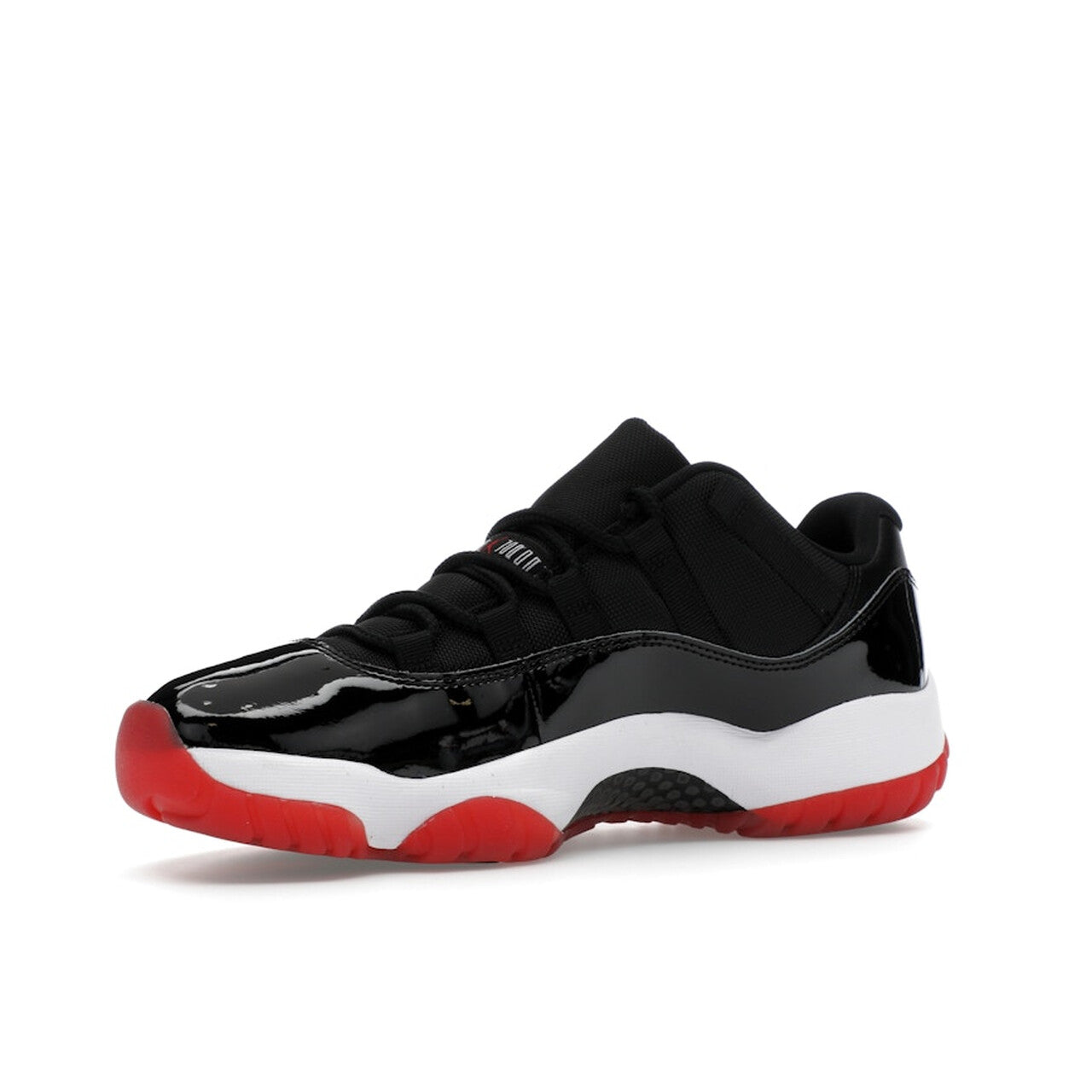 Nike Air Jordan 11 Retro Low "Bred" - Black / Varsity Red-White
