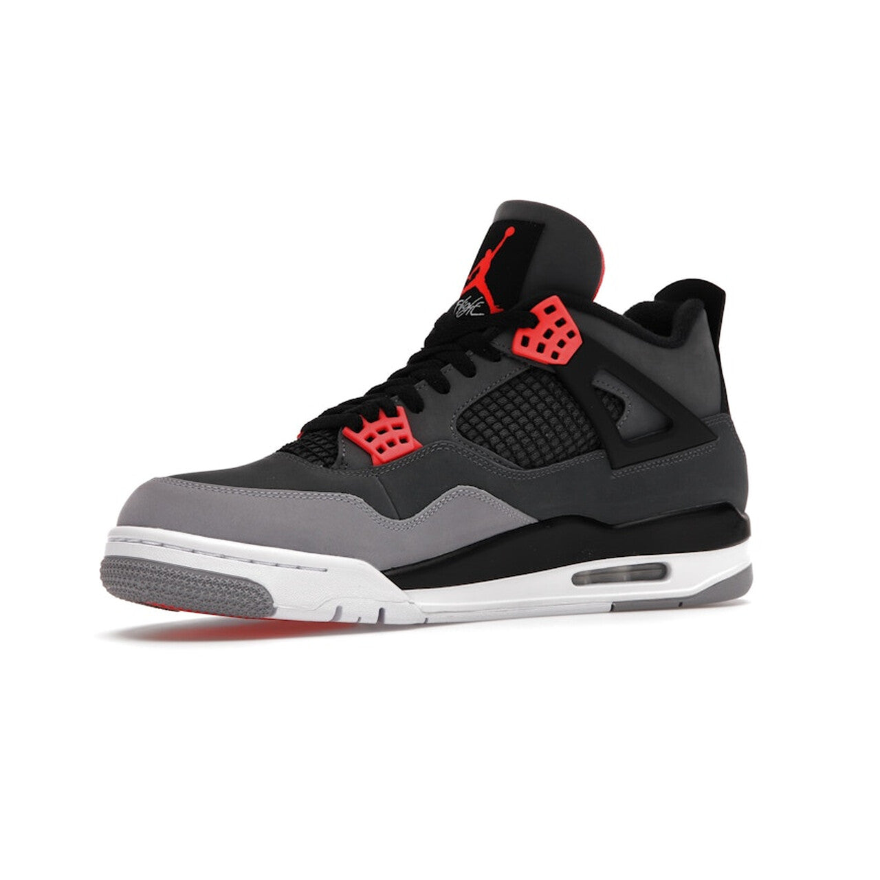 Nike Air Jordan 4 Retro "Infrared" - Dark Grey / Infrared 23-Black
