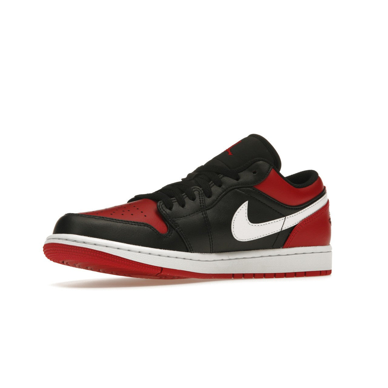 Air Jordan Retro 1 Low - Black / Gym Red / White