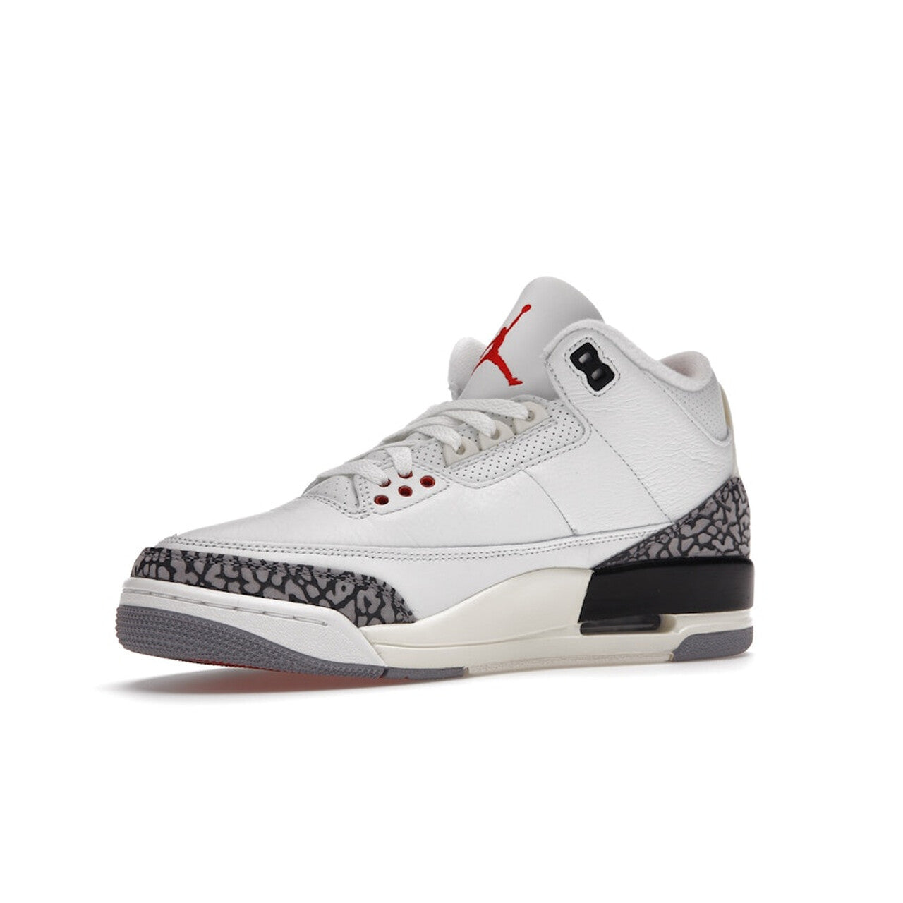 Nike Air Jordan 3 Retro "White Cement Reimagined" - Summit White / Fire Red-Black