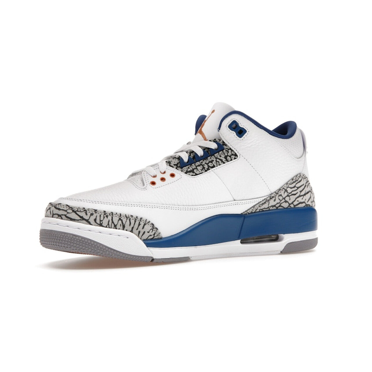 Nike Air Jordan 3 Retro "Washington Wizards" - White / Metallic Copper