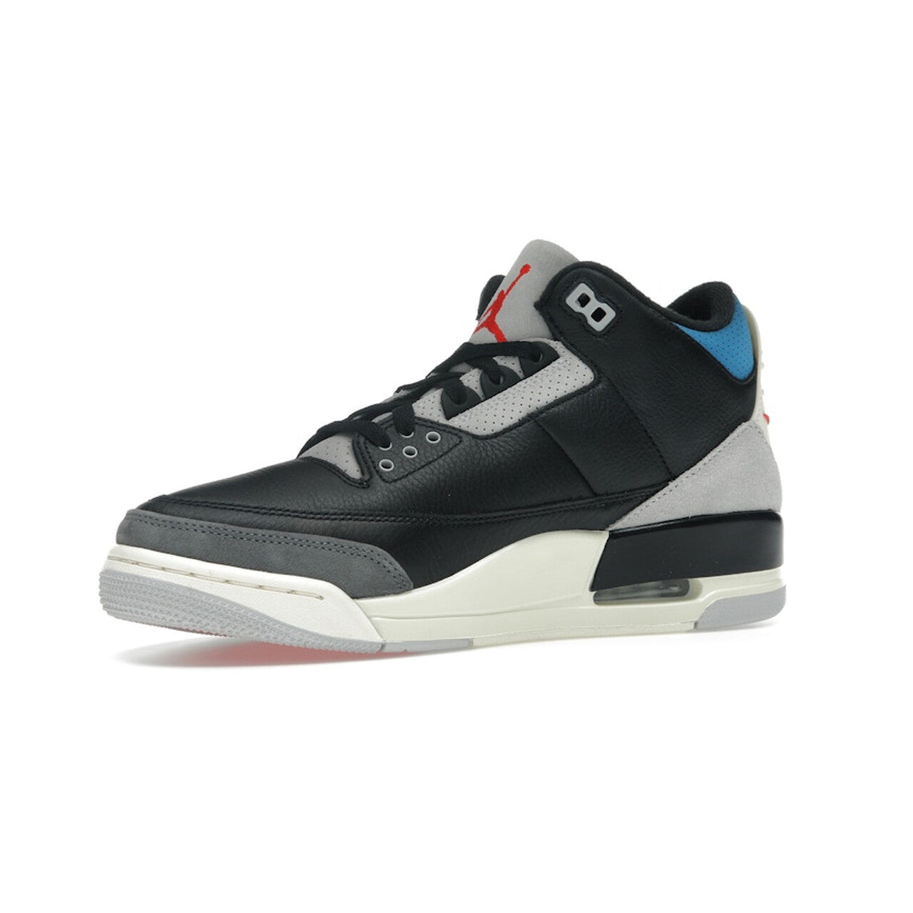 Nike Air Jordan 3 Retro OG "Rare Air" - Black / Chile Red / Neutral Grey