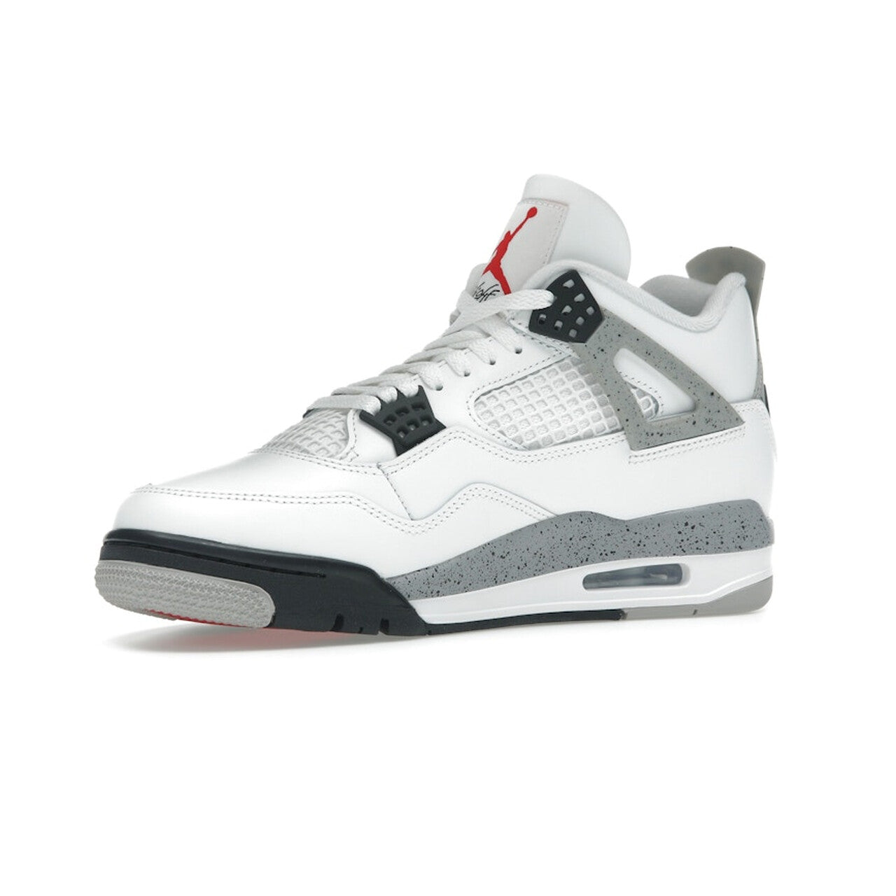 Nike Air Jordan 4 Retro OG "White Cement" 2025 - Summit White / Fire Red