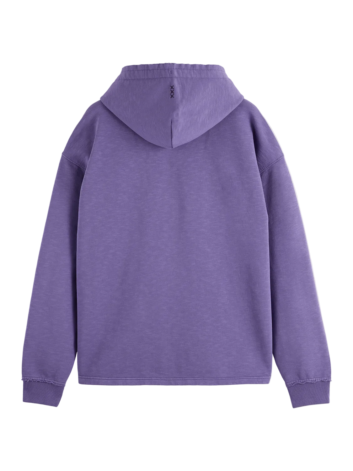 Scotch & Soda Seasonal Core 3 Crosses Program Loose-Fit Hoodie-Mystical