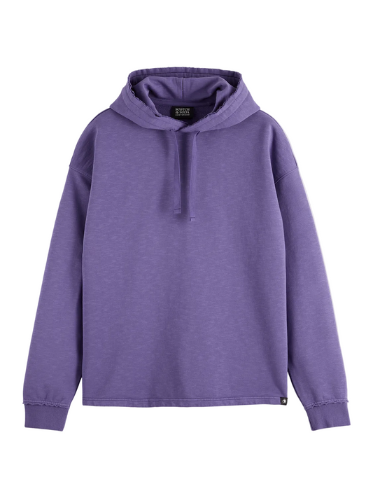 Scotch & Soda Seasonal Core 3 Crosses Program Loose-Fit Hoodie-Mystical