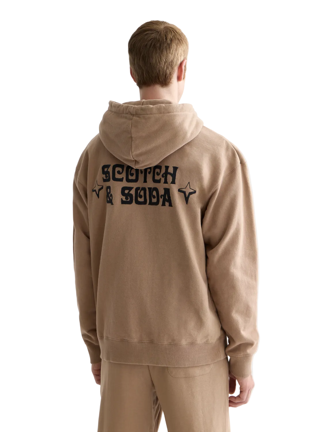 Scotch & Soda Front And Back Artwork Relaxed-Fit Artwork Hoodie-Amphora