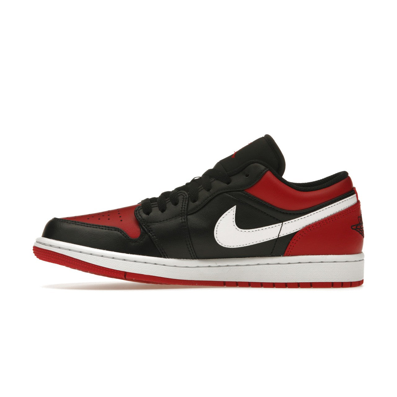 Air Jordan Retro 1 Low - Black / Gym Red / White