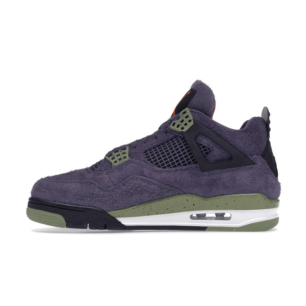 Nike Air Jordan 4 Retro "Canyon Purple" Women's - Canyon Purple / Safety Orange