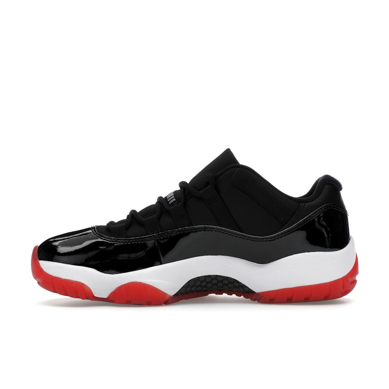 Nike Air Jordan 11 Retro Low "Bred" - Black / Varsity Red-White