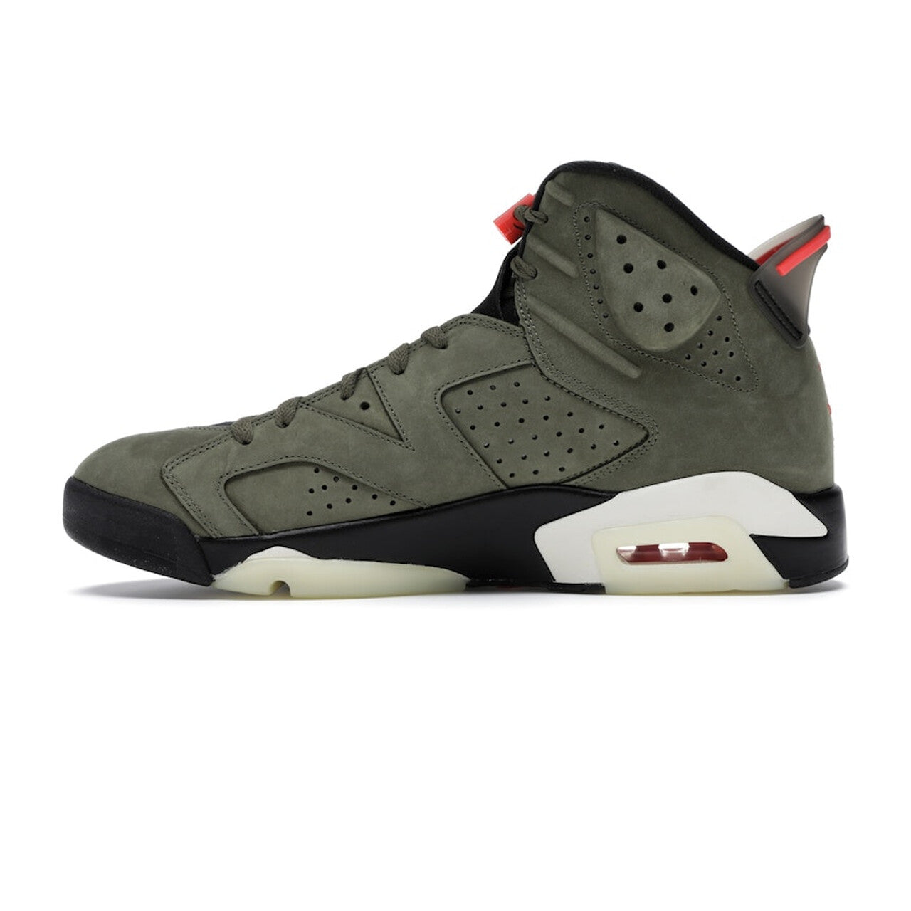 Nike Air Jordan x Travis Scott 6 Retro - Medium Olive / Infrared Black