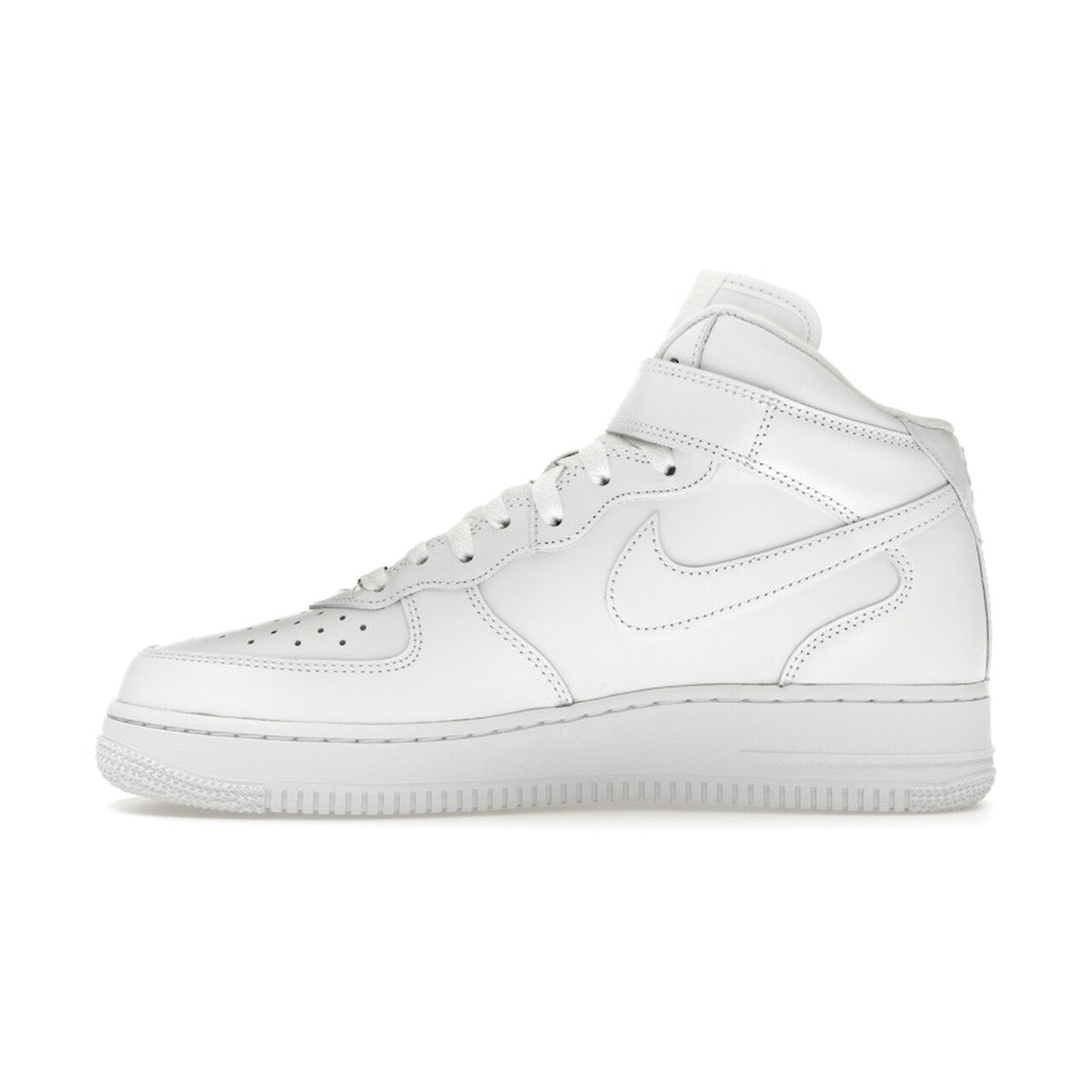 Nike Air Force 1 Mid Supreme - White / White