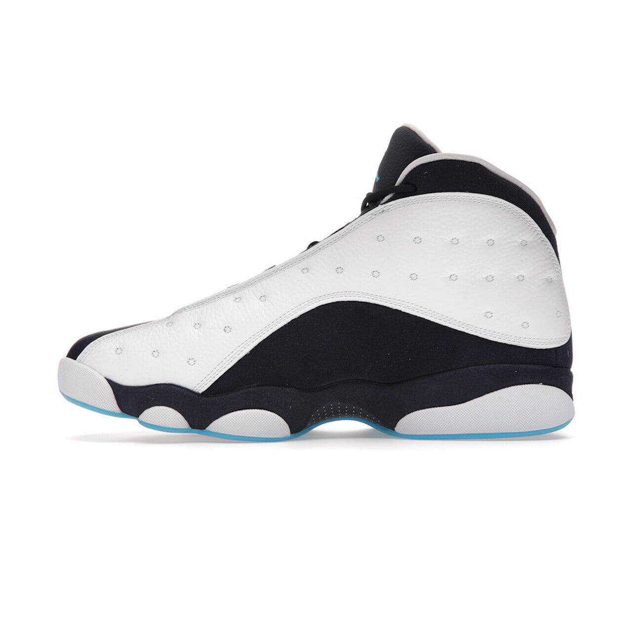 Nike Air Jordan 13 Retro "Obsidian" - White / Dark Powder Blue