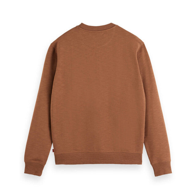 Scotch & Soda Logo Sweatshirt - Brown