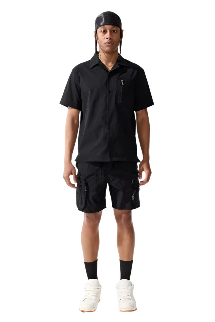 Jordan Craig Retro Savanna Shorts-Black